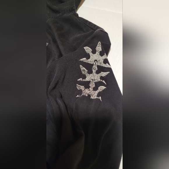 DC Shoes ~ Youth XL Black Full-Zip Face Mask Hoodie with Logo - Picture 6 of 6